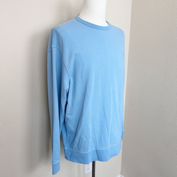 Fair Harbor Men’s Saltaire Crewneck sweatshirt | baby blue | XL - Picture 2 of 10